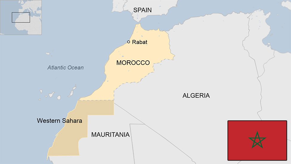 Morocco Map